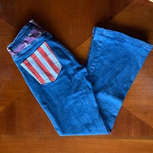 American Flag Ranch Dress’n jeans
